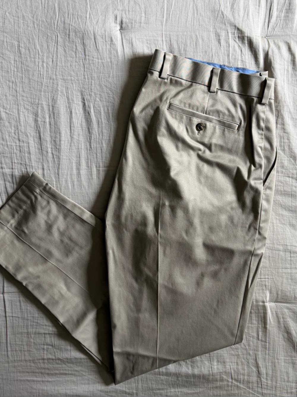 Brooks Brothers Lightweight Advantage Chino Milano Beige Khakis Men’s 38x32